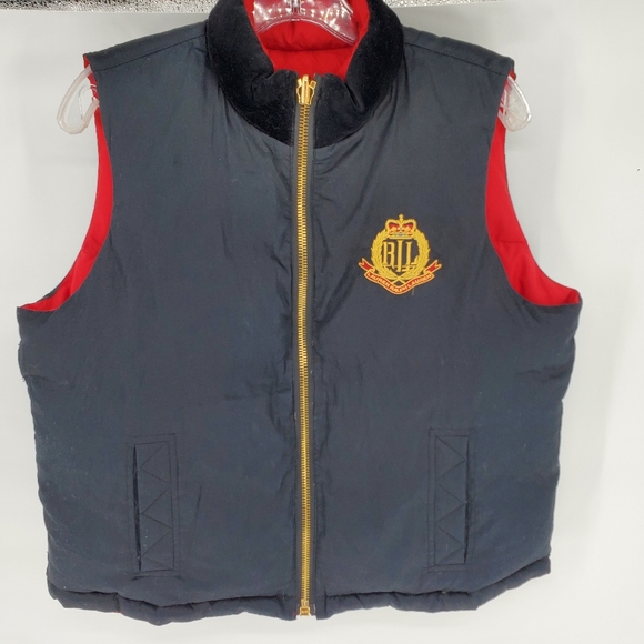Lauren Ralph Lauren Jackets & Blazers - Lauren Ralph Lauren Vest Down filled Insulated Equestrian theme Reversible L